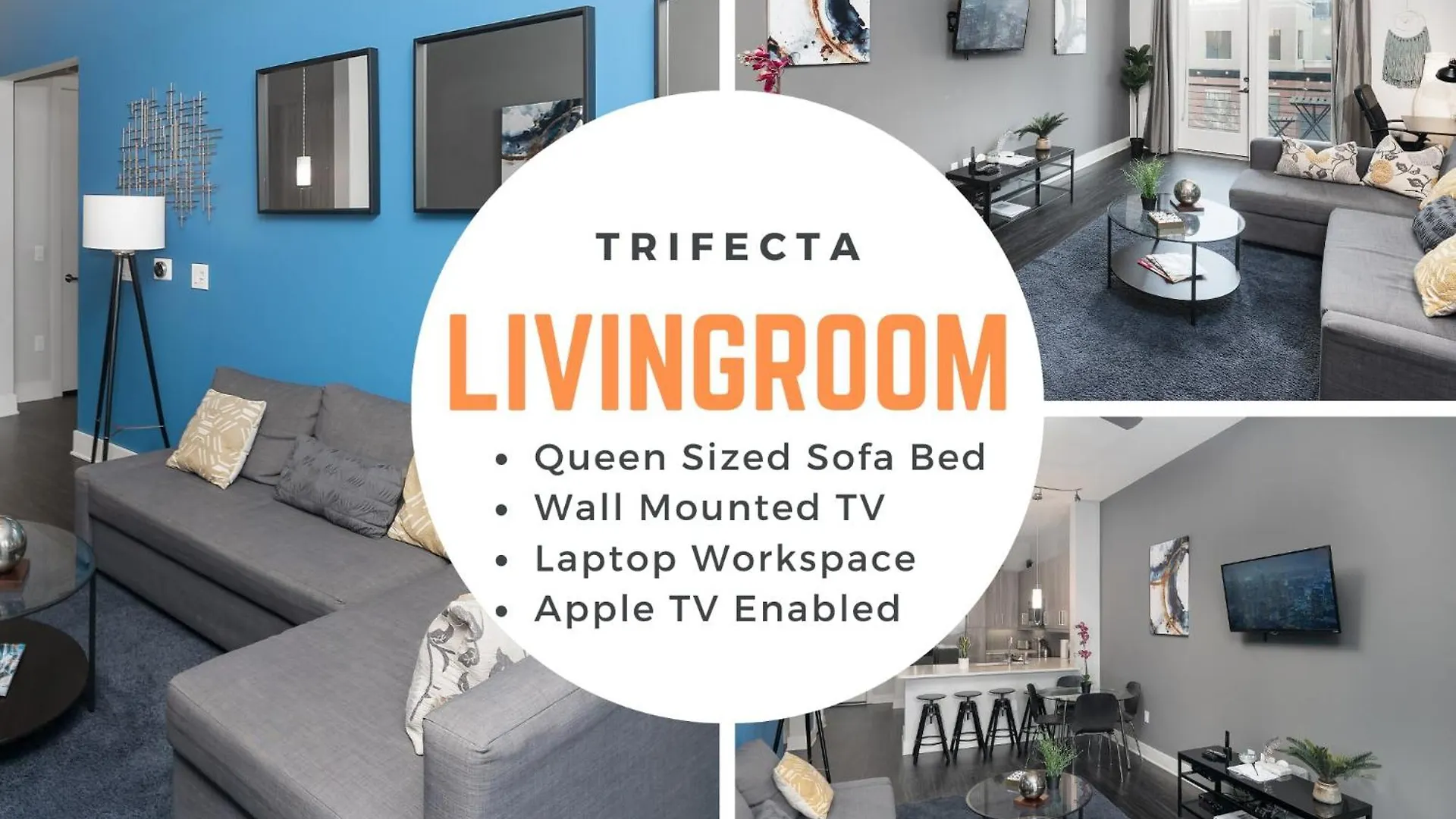Trifecta Luxury Serviced Apartment In Uptown Clt Шарлотт 0*,